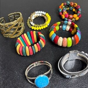 Bundle Wearable Bracelet Lot Boho Western Statement